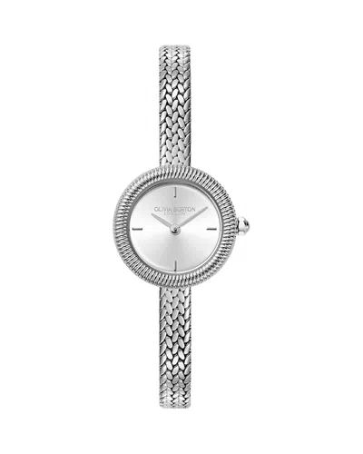 Olivia Burton Finery Watch, 20mm In Silver