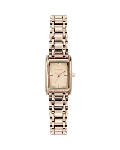 Olivia Burton Finery Watch, 20mm X 25.5mm In Gold