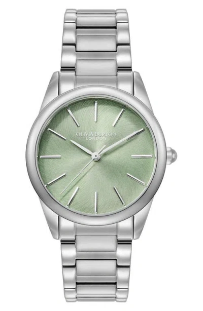 Olivia Burton Glowful Bracelet Watch, 34mm In Green