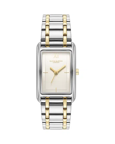 Olivia Burton Women's Grove Silver Stainless Steel Watch 23mm