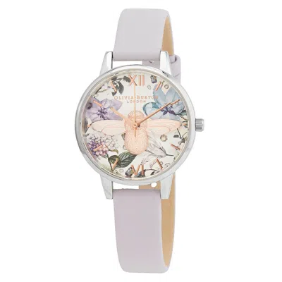 Olivia Burton Ladies' Watch  Ob16bf22 ( 30 Mm) Gbby2 In White