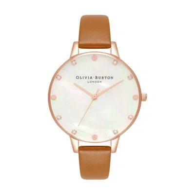 Olivia Burton Ladies' Watch  Ob16se18 ( 34 Mm) Gbby2 In Brown