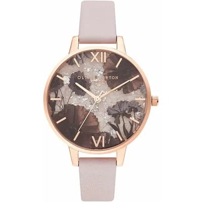 Olivia Burton Multi Synthetic Leather Women's Watch In Multicolor