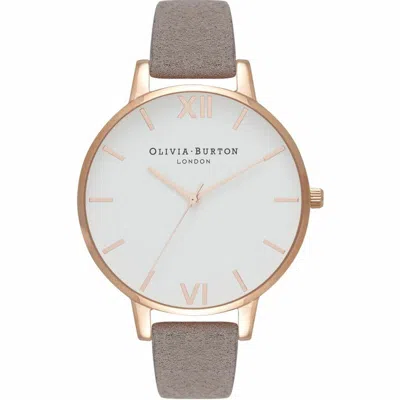 Olivia Burton Ladies' Watch  Ob16ve09 ( 38 Mm) Gbby2 In White