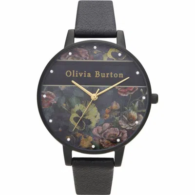 Olivia Burton Ladies' Watch  Ob16vs05 ( 38 Mm) Gbby2 In Black
