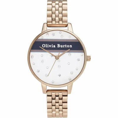Olivia Burton Ladies' Watch  Ob16vs06 ( 34 Mm) Gbby2 In Gold
