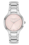 Olivia Burton Women's Lea Silver Stainless Steel Watch 34mm