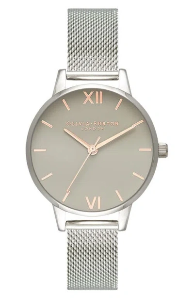 Olivia Burton Mesh Strap Watch, 30mm