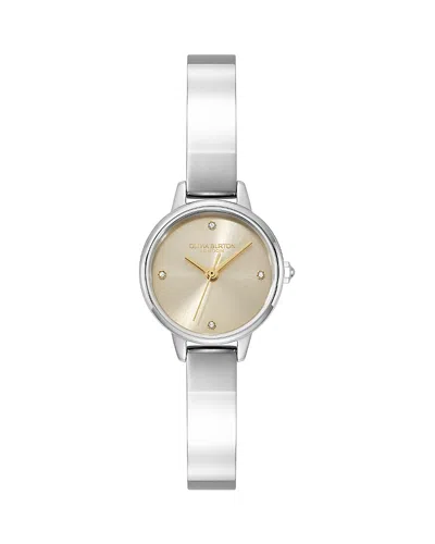 Olivia Burton Mini Classic Watch, 23mm In Metallic