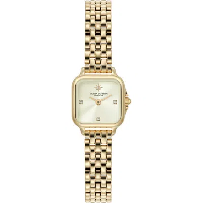 OLIVIA BURTON OLIVIA BURTON MINI GROSVENOR BRACELET WATCH, 20MM