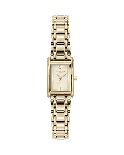 Olivia Burton Mini Grove Watch, 16mm X 20mm In Gold
