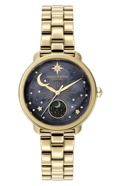 OLIVIA BURTON OLIVIA BURTON MOONPHASE WATCH, 34MM