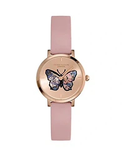 Olivia Burton Women's Signature Butterfly Rose Gold-tone Stainless Steel Mesh Watch 28mm