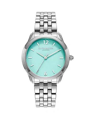 Olivia Burton Women's Starlight Silver Stainless Steel Watch 36mm In Blue