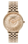 Olivia Burton Sunflower Watch, 35mm In Rose Gold