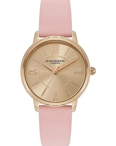 Olivia Burton Westbourne Watch, 30mm In Pink