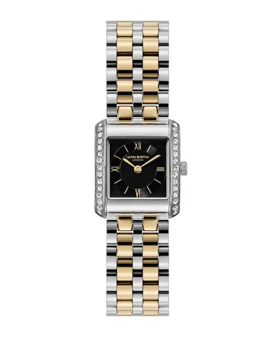Olivia Burton Women's Berkley Two-tone Stainless Steel Bracelet Watch 21mm In Black
