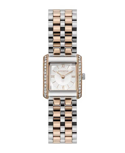 Olivia Burton Women's Berkley Two-tone Stainless Steel Bracelet Watch 21mm In Gold