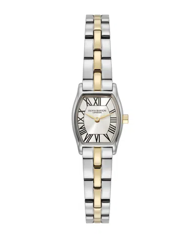 Olivia Burton Women's Cambridge Two-tone Stainless Steel Bracelet Watch 17.7mm In Metallic