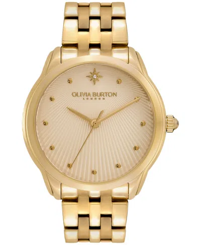Olivia Burton Women's Celestial Starlight Ion Plated Gold-tone Steel Watch 36mm