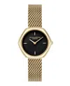 Olivia Burton Women's Charing Gold Tone Stainless Steel Bracelet Watch, 28.5mm In Gold