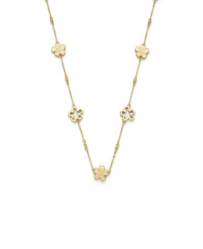 Olivia Burton Women's Forget Me Not Gold Tone Stainless Steel Necklace
