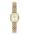 Olivia Burton Women's Grosvenor Mini Gold Tone Bracelet Watch, 20mm In Gold