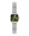 Olivia Burton Women's Grosvenor Mini Silver Tone Bracelet Watch, 20mm In Silver