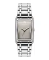 Olivia Burton Women's Grove Silver Stainless Steel Watch 23mm In Silver