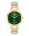 Olivia Burton Women's Lea Gold-tone Stainless Steel Watch 34mm In Gold