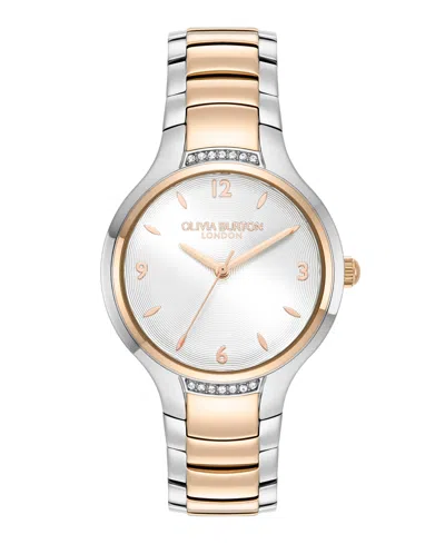 OLIVIA BURTON WOMEN'S LEA TWO-TONE STAINLESS STEEL WATCH 34MM