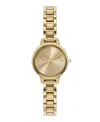 Olivia Burton Women's Mini Classic Gold Tone Stainless Steel Bracelet Watch, 23mm In Gold