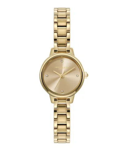 OLIVIA BURTON WOMEN'S MINI CLASSIC GOLD TONE STAINLESS STEEL BRACELET WATCH, 23MM