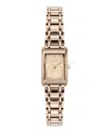 Olivia Burton Women's Mini Grove Rose Gold Tone Stainless Steel Bracelet Watch, 16mm