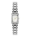 Olivia Burton Mini Grove Rectangular Bracelet Watch, 16mm In Metallic