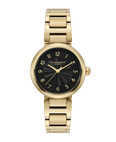 Olivia Burton Women's Pembroke Gold-tone Stainless Steel Bracelet Watch 30mm
