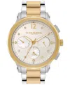 Olivia Burton Women's Sports Luxe Two-tone Stainless Steel Watch 38mm In Two-tone Stainless Steel