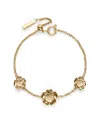 Olivia Burton Women's Tudor Rose Gold-plated Bracelet In Gold-plated