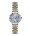 Olivia Burton Honey Comb Ultra Slim Watch, 28mm In Two Tone