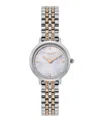 Olivia Burton Honey Comb Ultra Slim Watch, 28mm In Two Tone