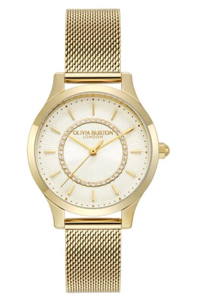 OLIVIA BURTON OLIVIA BURTON WONDERLUST MESH STRAP WATCH, 30MM