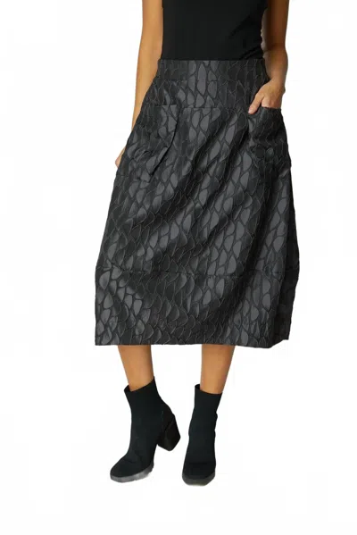 Olivia By Habitat Night Out Midi Skirt In Magnet In Black