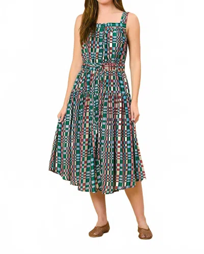 Olivia By Livro Alice Cami Dress In Highland Mosaic In Multi