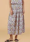 Olivia By Livro Aqueous Petals Quinn Skirt In Multi In Multi