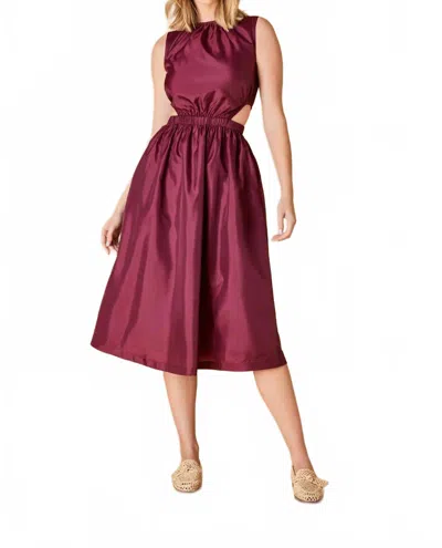 Olivia By Livro Betsy Dress In Boysenberry In Pink
