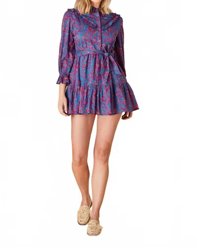 Olivia By Livro Dale Dress In Banana Leaf In Purple