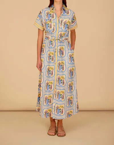 Olivia By Livro Daphne Dress In La Puerta Azul In Multi