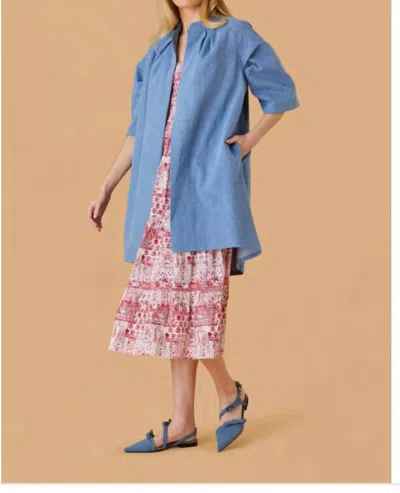 Olivia By Livro Denim Charlie Jacket In Blue