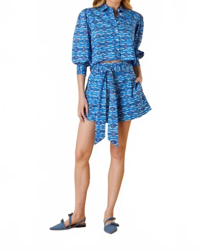 Olivia By Livro Flask Uba Shorts In Blue