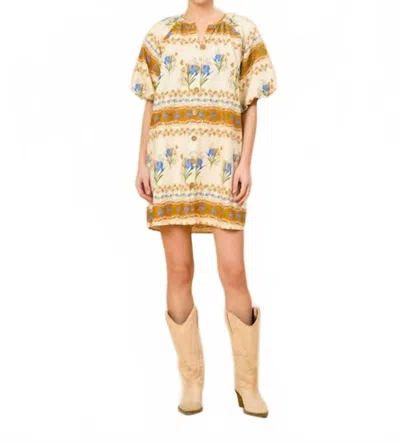 Olivia By Livro Frannie Mini Dress In Heirloom In Multi
